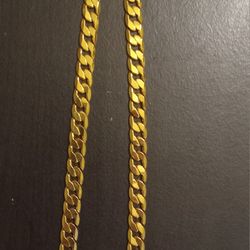 14kt Yellow Gold Chain 