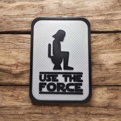 Use The Force Wall Decor