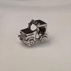 Jeep Silver Charm S925