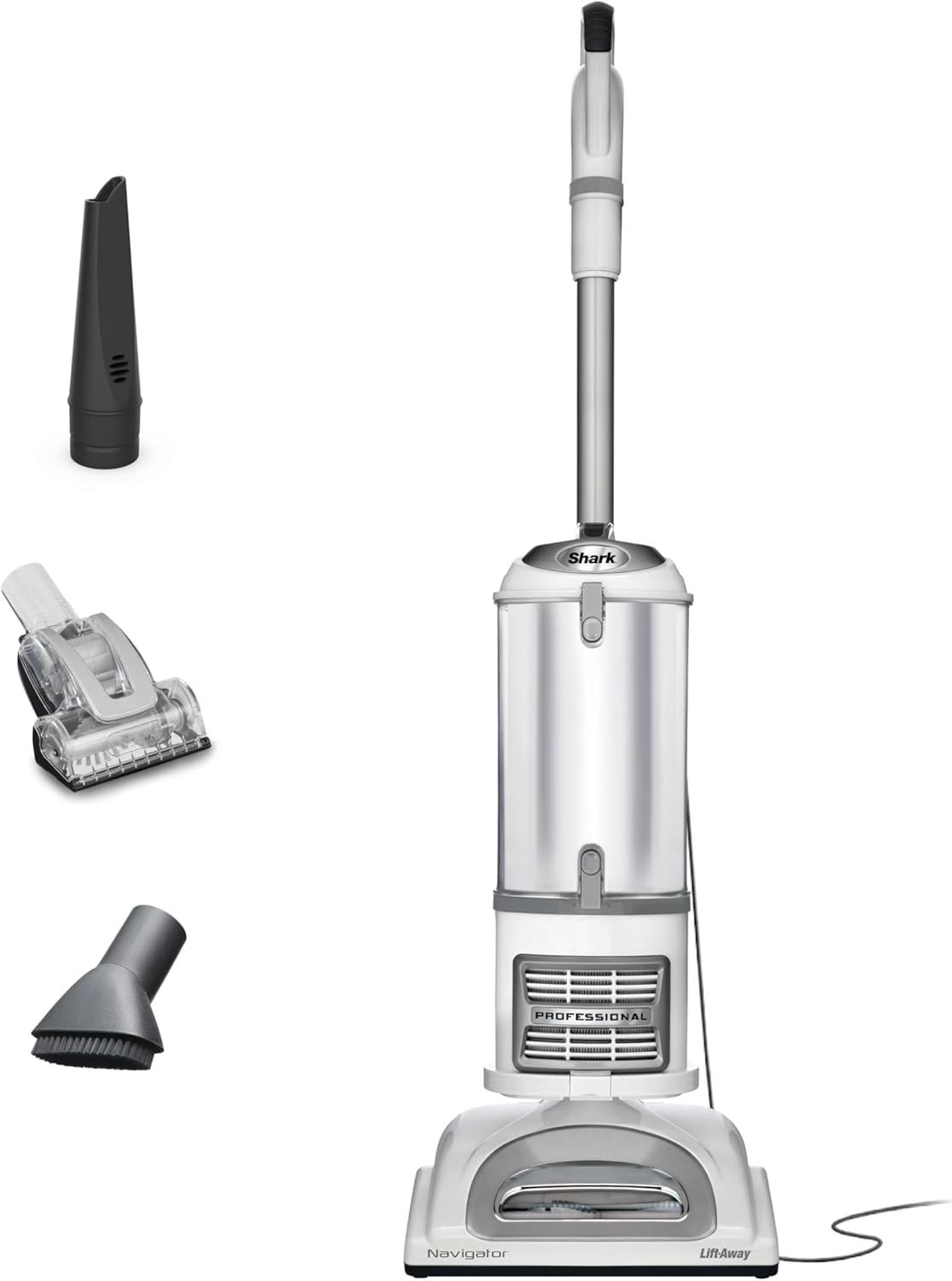 Shark | Upright Vacuum Cleaner | Navigator Lift-Away | Swivel Steering | HEPA Filter | Vacuum for Pet Hair | Crevice Tool & Dusting Brush Included | F