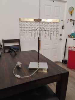 Crystal Table Lamp