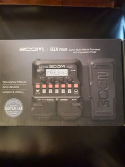 Zoom G1X FOUR Guitar Multi-Effects Processor