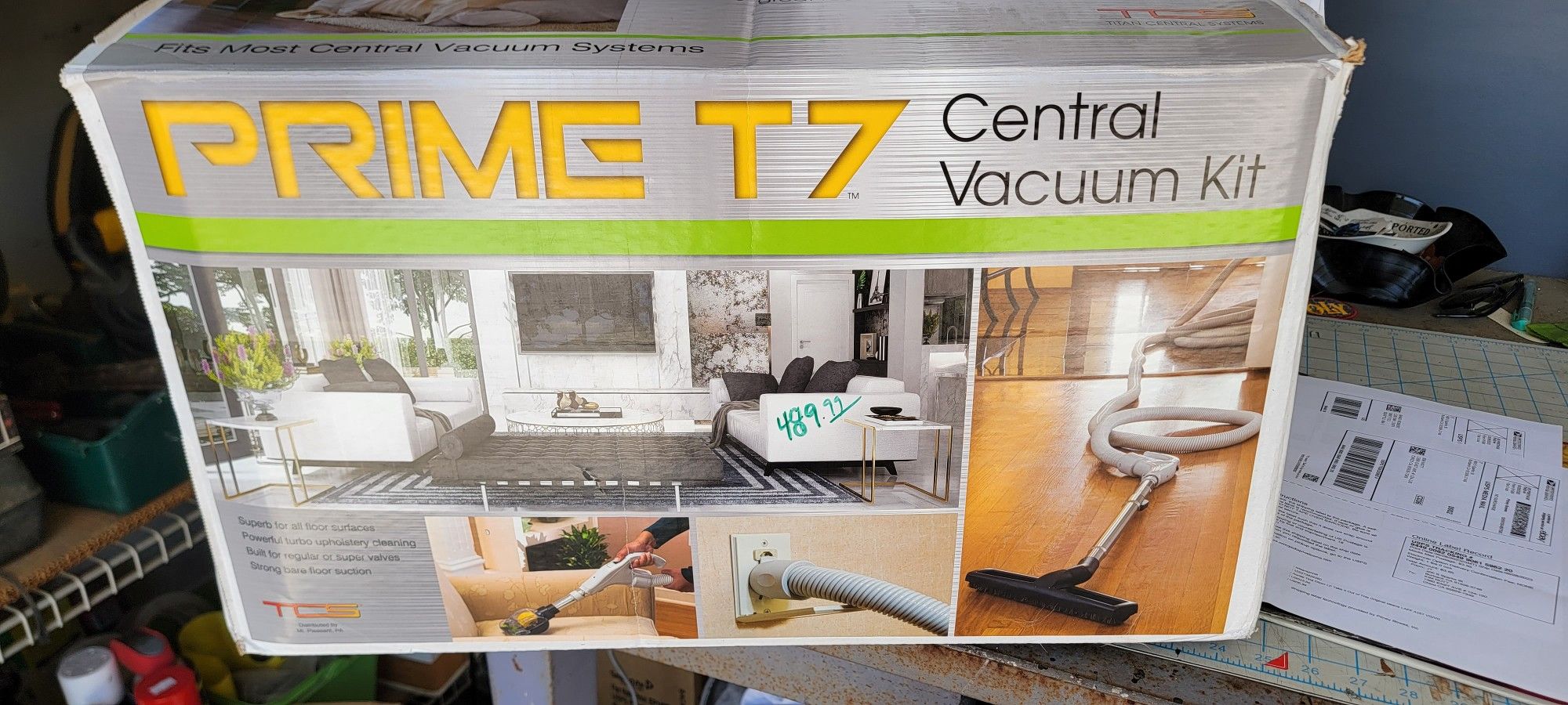 Prime T7 Central Vacuum Kit ZZZ12-12