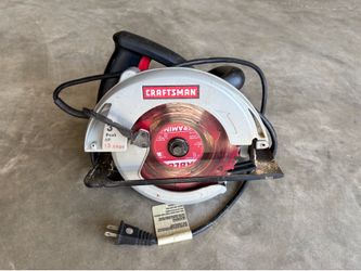 Craftsman electric circular saw