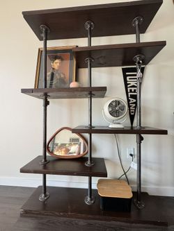 Industrial-style Bookshelf/Shelving Unit