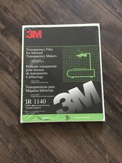 Transparency film for infrared transparency makers!!