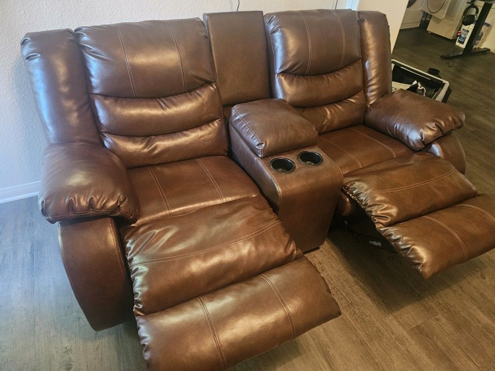 Two Seat Couch Recliner