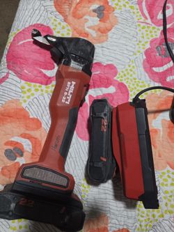 Hilti shears for metal q batteries and charger