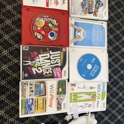 Nintendo Wii games and  controllers
