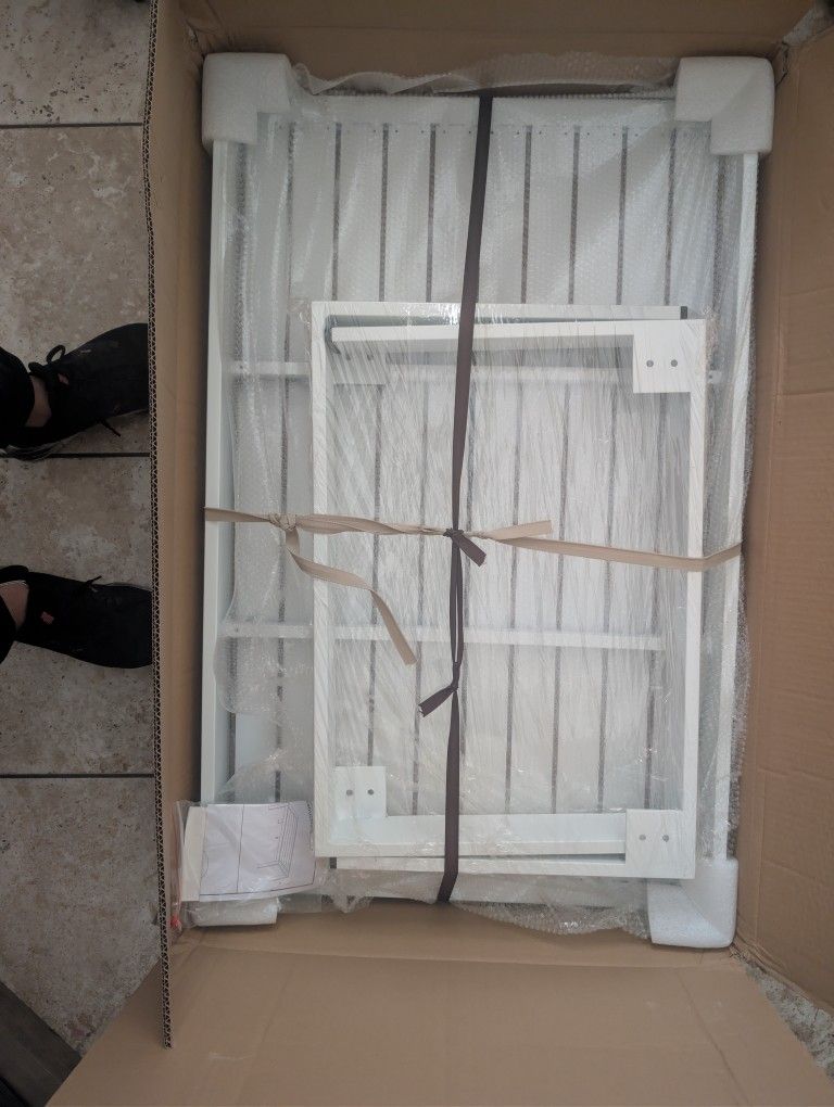 New All White Patio Coffee Table