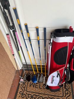 Kids golf club for boy and girl (3-5 year old)right hand with bag