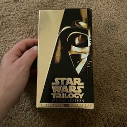 Star Wars special edition trilogy movie set