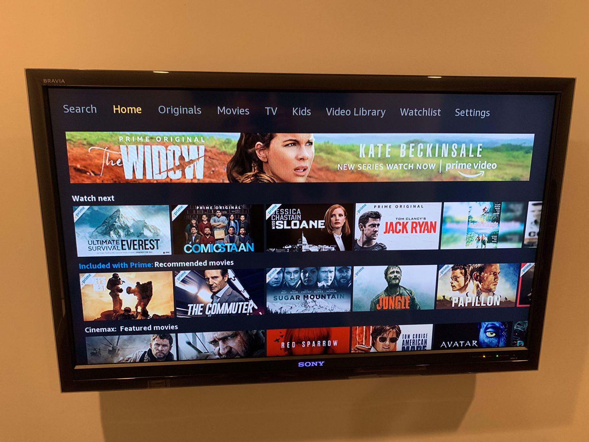 Sony Bravia 46” LCD TV 120hz Native KDL-46W5100