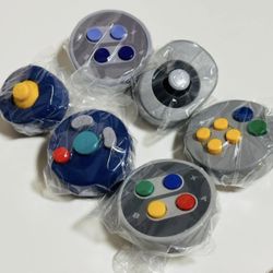 Nintendo Official Controller Button Collection Gacha Vol.2 Keychain Complete Set