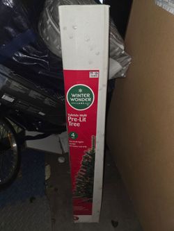 Winter Wonder Lane 4ft Pre-Lit Christmas Tree