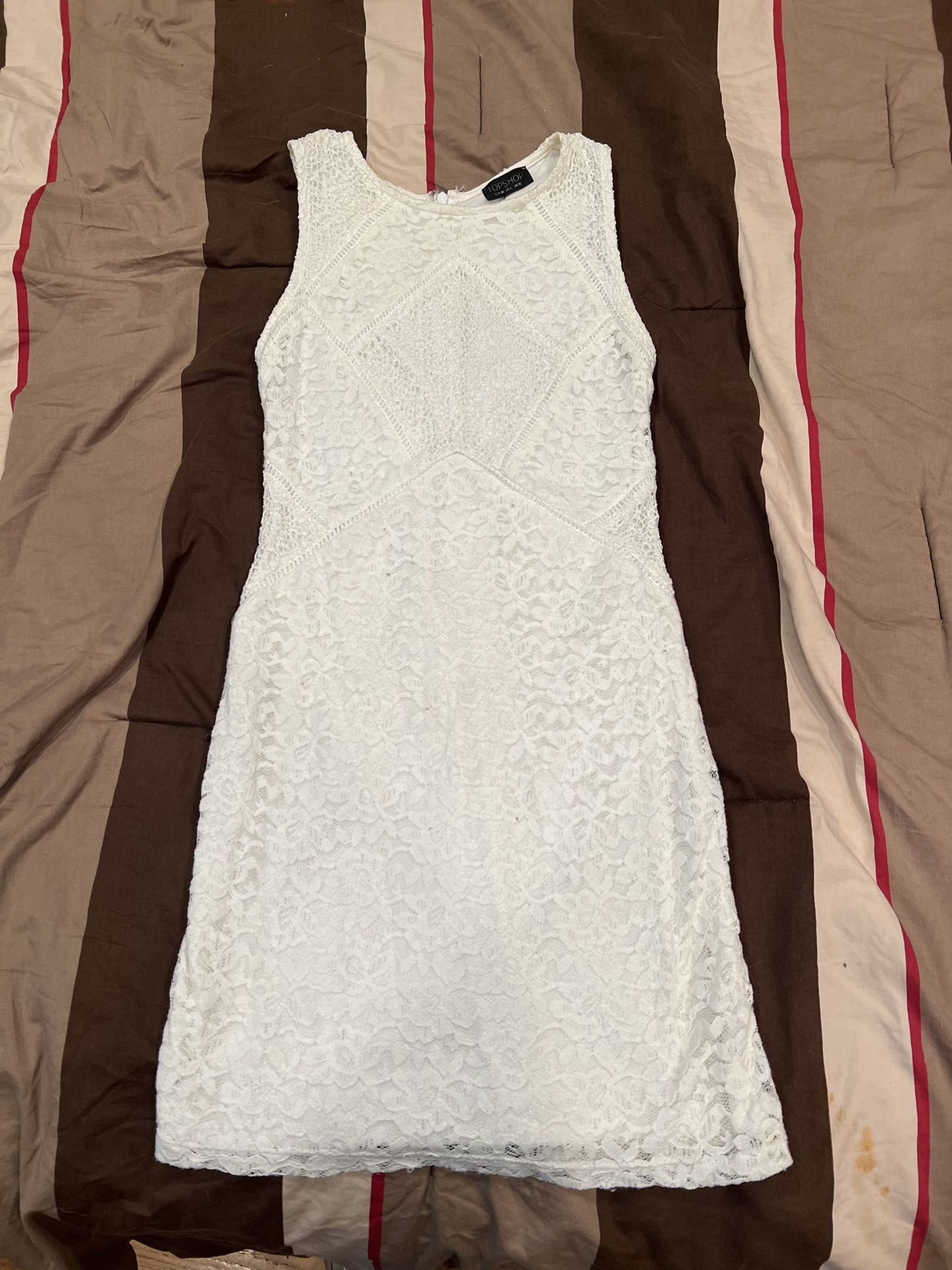Topshop white dress