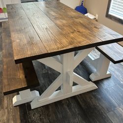 6ft Farmhouse Table 
