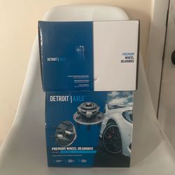 Detroit RWD Front Wheel Bearings and Hubs Assembly for 2018 2019 2020 Ford F-150