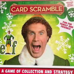 ELF Christmas Card Scramble Game