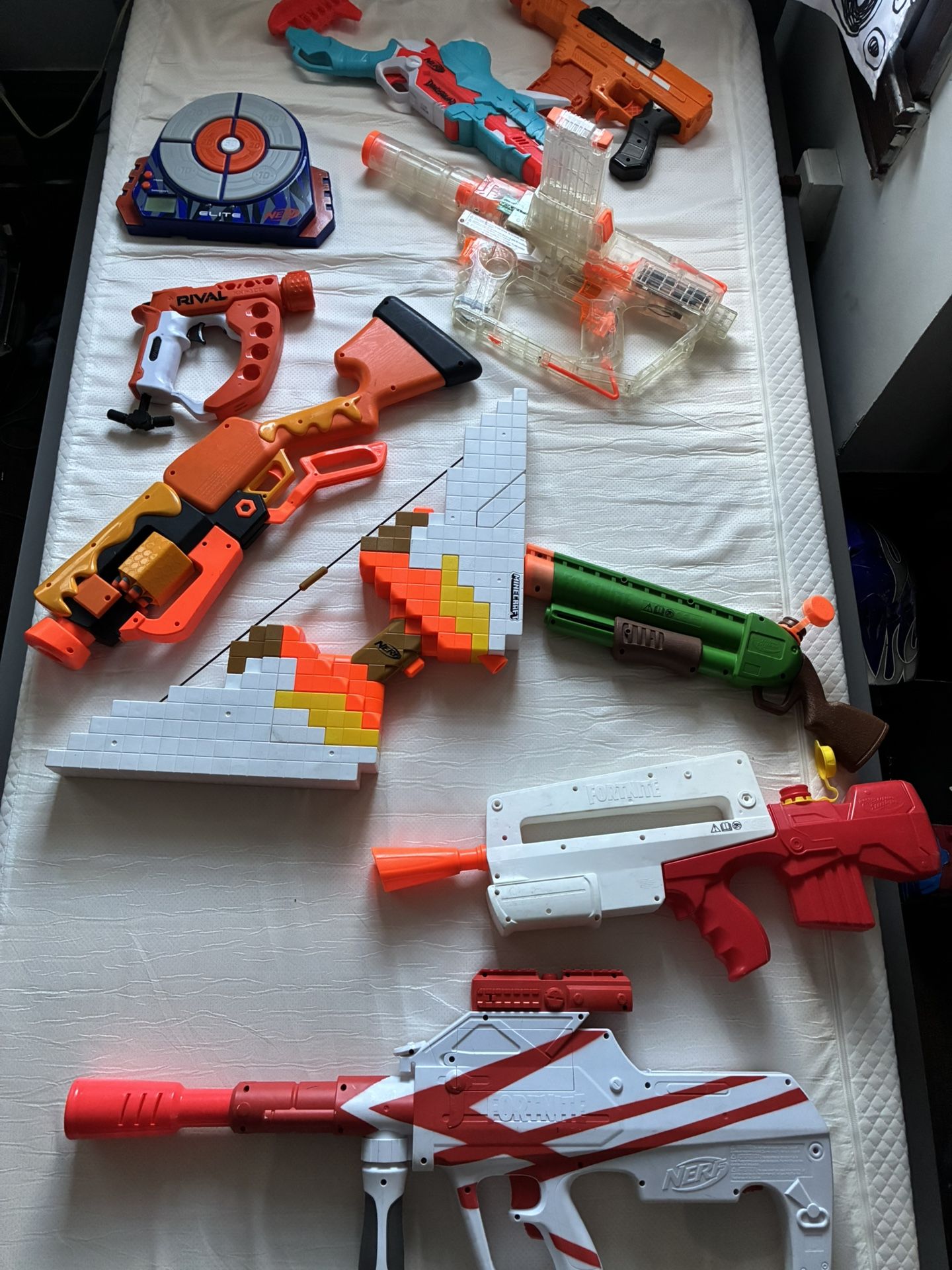 Nerf Lot And Super Soakers 