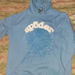 Sp5der Web Hoodies "Sky Blue"