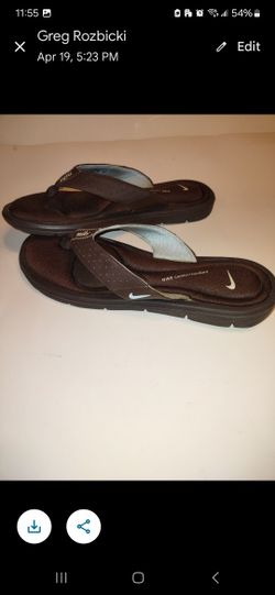 Nike Comfort footed plus thong flip flops Womans size 11. New for Sale in Alden NY OfferUp