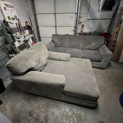 Couch And Chaise Lounge