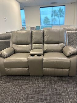 Gray Recliner Set on sale