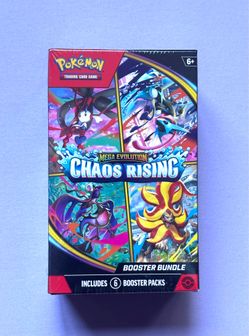Pokemon cards: Mega Evolution Chaos Rising booster bundle