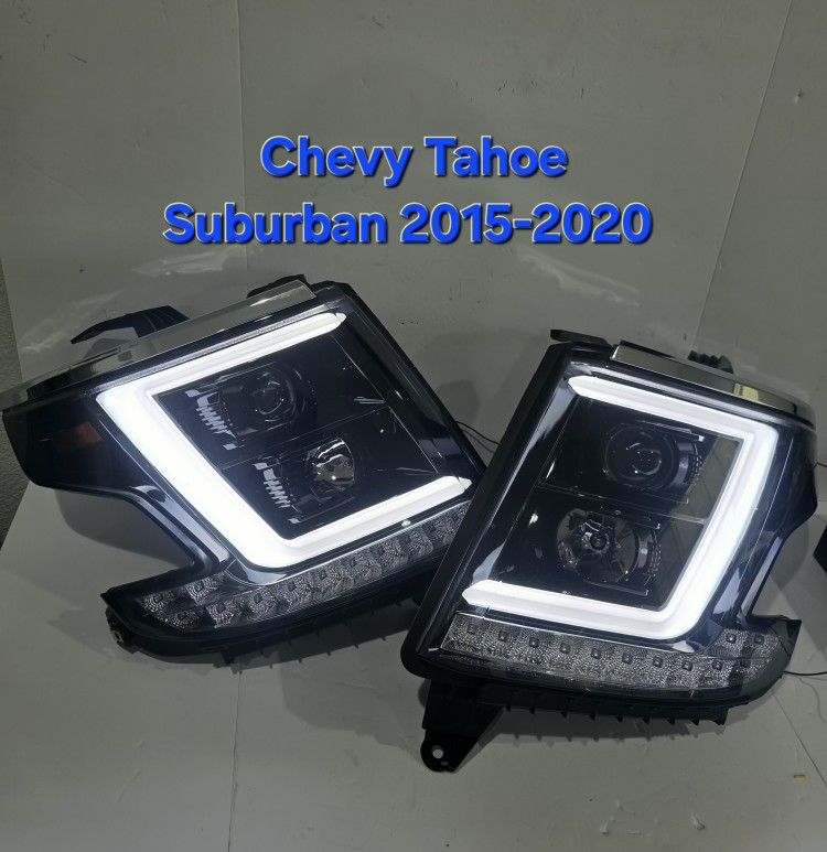 Chevy Tahoe Suburban 2015-2020 Headlights 