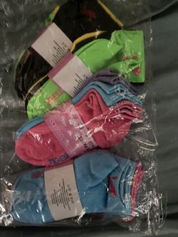 children's multi color ankle socks 