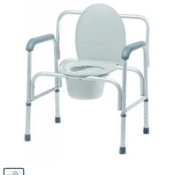 NEW Graham-Field Lumex Bariatric 3-in-1 Aluminum Commode