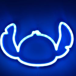 Disney Stitch Neon Wall Art Light