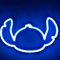 Disney Stitch Neon Wall Art Light