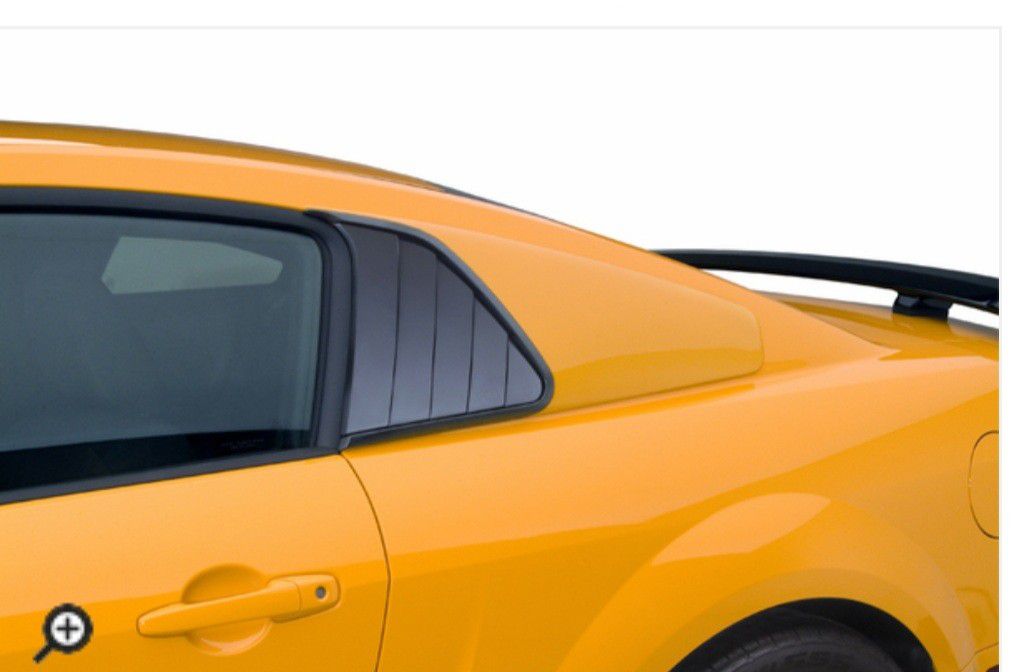 Mustang Side Window Covers