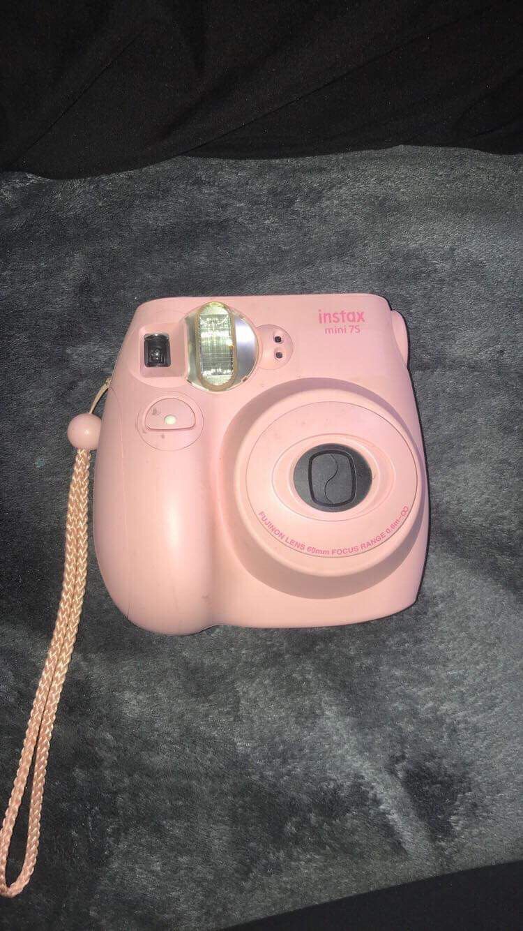Pink Instax Camera