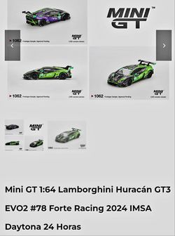 Mini GT 1.64 Lamborghini Huracán GT3