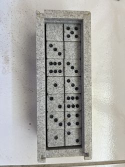 marble Dominoes Set