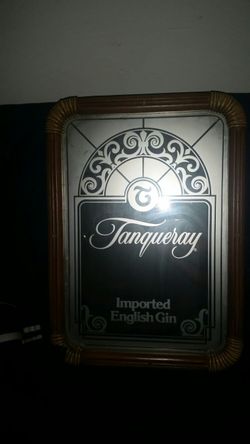 Tanqueray liquor mirror