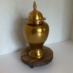 Solid Brass Urn