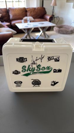 MLB Colorado Springs Sky Sox Signed Mini Cooler