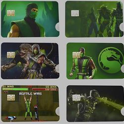 Reptile Mortal Kombat Bank Card Skins Credit Card Skins Sticker
