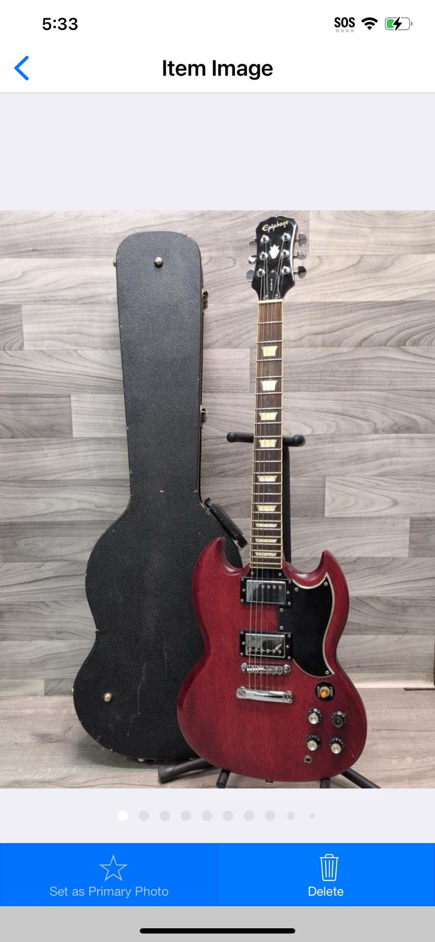 EPIPHONE 2003 Gibson SG-guitar (A1D023012)