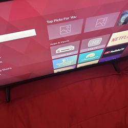 43 Inch Roku TV With REMOTE