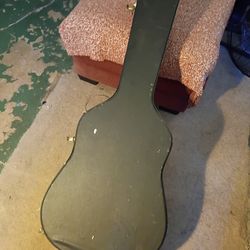 Epiphone aucustic guitar & carrying case
