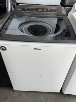 Whirlpool High Efficiency Agitator Large ( 4.7-cu ft ) Top-Load Washer ( White )works perfectly  Extra for delivery. Same day delivery and installatio