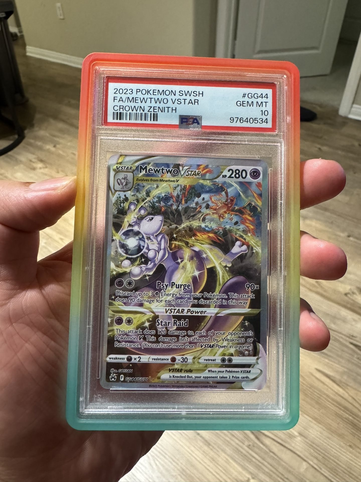 Mewtwo Vstar PSA 10