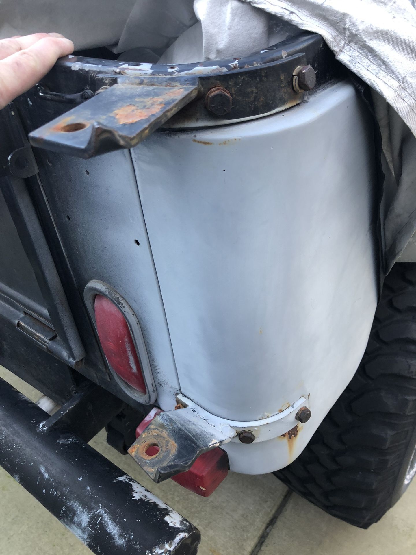 Cj5 Spare Tire Carrier for Sale in Roseville, CA OfferUp