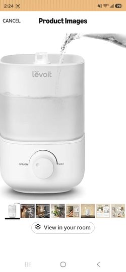 Levoit Top-Fill Cool Mist Humidifier – Like New
