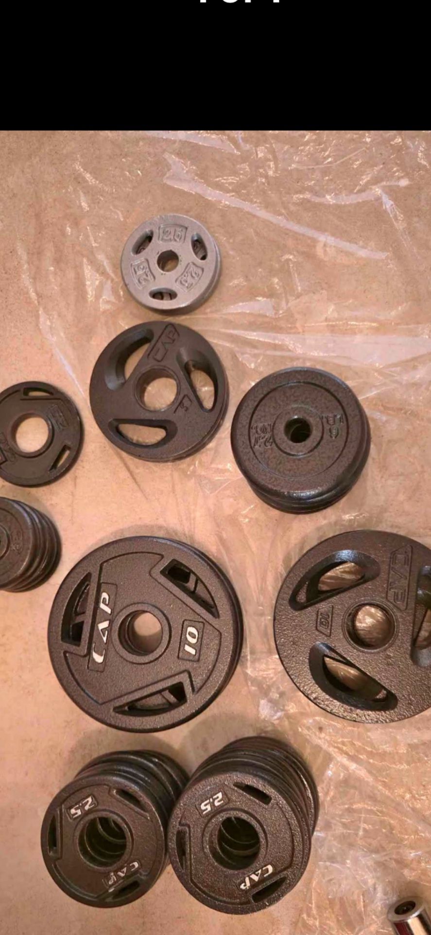 200 Lbs Olympic 2 Inch Weights Plates